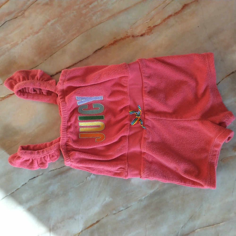 Toddler Girls Juicy Couture Romper- EUC